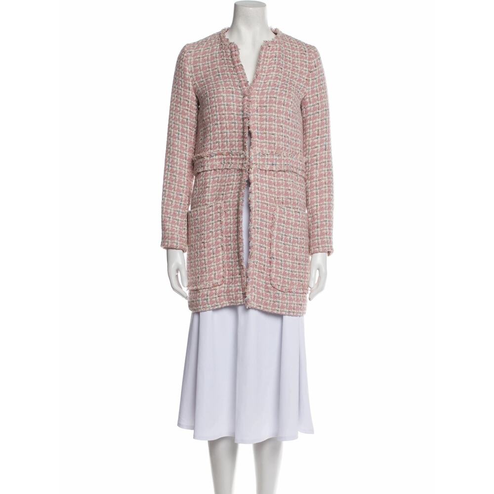 Pink Tweed Coat